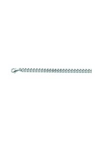 Adelia's - Damen Edelstahl Schmuck Edelstahl Flach Panzer Halskette 55 cm Ø 4,9 mm - silber