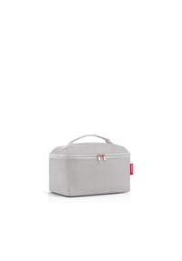 reisenthel® - travelling - Beautycase 27 cm (twist maroon) - herringbone grey