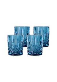 Nachtmann Whiskybecher Noblesse Vintage 295 ml 4er Set - NOBLESSE - blau
