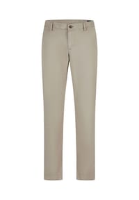 HECHTER PARIS - Chino-Hose H-Colmar mit 2-lagigem Cotton-Stretch-Twill - grün-braun
