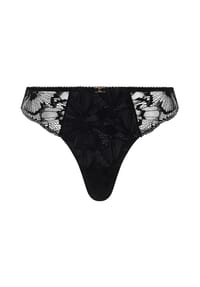 CHANTELLE - Tanga Muse, transparent, für Damen - 011  SCHWARZ
