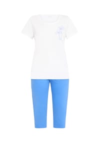 TRIUMPH - Bekleidung Capri-Pyjama SETS, für Damen - M019 PINK - LIGHT
