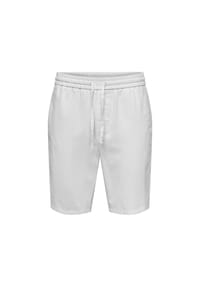 ONLY & SONS - Shorts, Leinenanteil, Gummibund, für Herren - 197502  SEA SPRAY