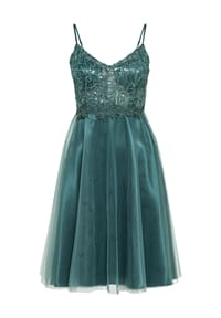 Vera Mont Cocktailkleid, Mesh-Design, Pailletten-Details, für Damen Bild 1