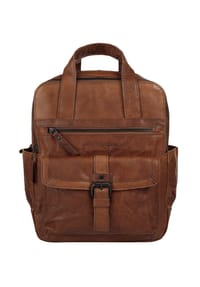 SPIKES & SPARROW® - Rucksack Echt Leder - cognac