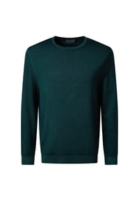 pierre cardin - Pullover mit Rundhalsausschnitt - Schwarz