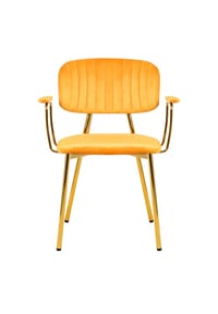 Kayoom - Stuhl Giselle 225 2er-Set - hellorange