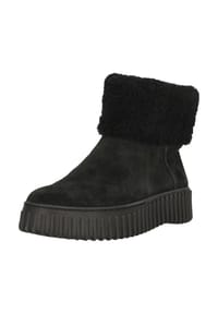 CLARKS® - Boots Torhill Turn Black WLined Sde mit charakteristischer, gerippter Sohle - 1274 Black WLined Sde