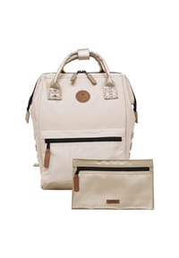 CABAÏA - Daypack "Adventure", Zweiwegereißverschluss - LIGHT BROWN