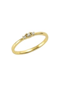 Orolino - Ring 585/- Gold 3 Brillant 0,08ct. - gelb