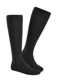 Hudson - Kniestrümpfe "Relax Klima", flache Zehennaht, für Herren - 0005 SCHWARZ