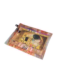 Loqi - GUSTAV Kosmetiktasche "Gustav Klimt", Reißverschluss, Innenfächer - KLIMT