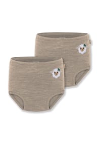 normani® - 2er Pack Baby Merino Windelhose Tokoroa - Anthrazit