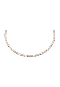 MANGUUN - Damen Collier, Edelstahl - silber