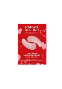 ANNEMARIE BÖRLIND AUGEN-& LIPPENPFLEGE - HYALURON AUGENPADS ROSA LOVE EDITION - PINK