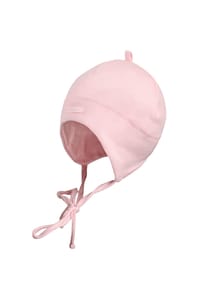 maximo® - BABY-Mütze,Ohrenteil ausgenäht Bindeband - dogwood