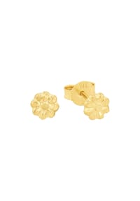 amor - Kinder Ohrstecker "Blume", 375er Gelbgold - GOLD