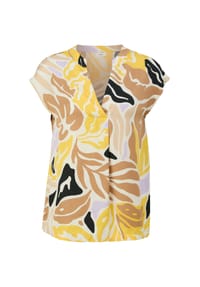 s.Oliver BLACK LABEL - Shirtbluse, Split-Neck, für Damen - 02A4  WHITE