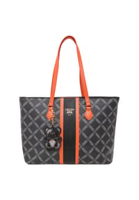 19V69 ITALIA Rialta - Shoppertasche, Anhänger, Kunstleder, für Damen - BLACK