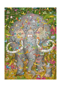 HEYE Bilderpuzzle "Elephant's Life", 1000 Teile Bild 2