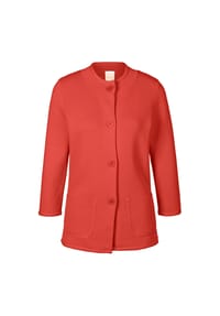 MADELEINE - Strickblazer mit Flechtung - botanikpink