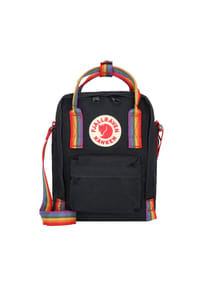 FJÄLLRÄVEN Kanken - Kanken Rainbow Sling Umhängetasche 15 cm - black-rainbow pattern
