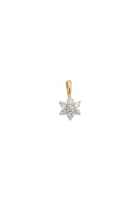 LYOMI - Anhänger 585/- Gold 7 Diamant Lab Grown 0,13ct. - gelb