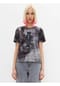 CAT by manii'ta lacitta Graues T-Shirt Rockerkatze Bild 13