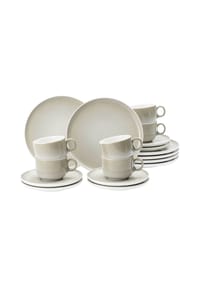Seltmann Weiden Kaffeeservice Sento Home 18er Set - SENTO HOME - creme