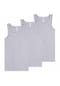 Sanetta Jungen Unterhemden 3er Pack Shirts ohne Arm Top Basic - Weiß Bild 1