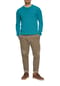 s.Oliver Strickpullover, Rundhals-Ausschnitt, Logo-Stickerei, für Herren Bild 2