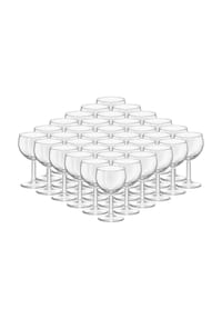 VAN WELL - Weingläser geeicht Ballon Profi 0,1 l 36er Set transparent - transparent
