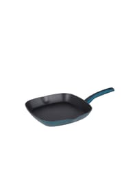 MICHELINO - Michelino Nora Grillpfanne - 24 x 24 cm, Viereckig, Antihaft, für alle - Petrol 24 x 24 cm