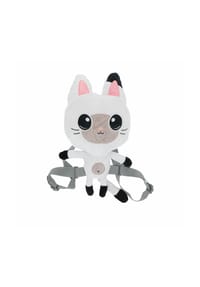 COFI - Gabby's Dollhouse 3D Plüsch Rucksack Kindertasche mit Mehrfächer - weiß OneSIze