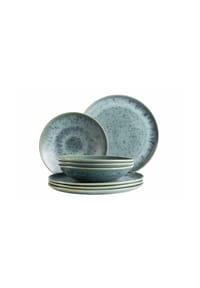 MÄSER Teller Set, Steinzeug Carellia - Carellia - blau
