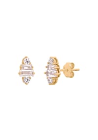 NOELANI - Damen Ohrstecker, 925er Silber  - GOLD