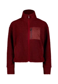 BETTY & CO - Sweatshirt-Jacke mit Reißverschluss - Fall Burgundy