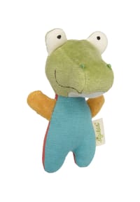 sigikid® - Rassel-Greifling Colourful World Green , für Babys - blau