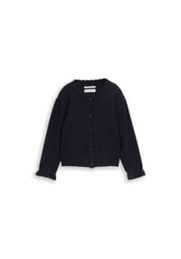 TOM TAILOR - Cardigan, Rüschen, für Kinder - 10668 BLUE