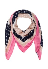 BETTY BARCLAY - Tuch mit Aufdruck - Nature/Pink