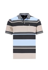 hajo - Poloshirt Stay Fresh Kurzarmshirt mit Polokragen - mehrfarbig