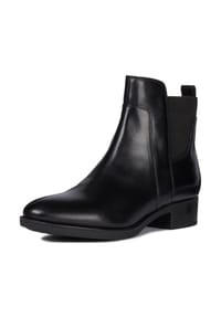 GEOX - Leder/Textil Stiefelette - Schwarz