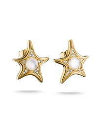 Thomas Sabo - Ohrstecker Seestern - gelbgoldfarben