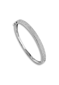 ONE ELEMENT Shine Bright Line - Zirkonia Armreif aus 925 Silber - silber