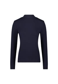 zero - Langarmshirt mit Stehkragen - Hydrangea