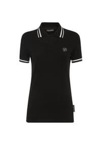 PLEIN SPORT - Poloshirt Ss - black