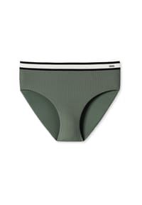 SCHIESSER - Bikini-Hose Aqua Californian Dream - khaki
