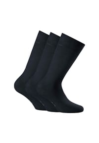 Rohner Advanced Socks Unisex Socken, 3er Pack - Cotton II, Kurzsocken, Basic, einfarbig Bild 1
