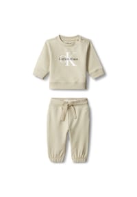 Calvin Klein - Bekleidungs-Set Monologo, 2-teilig, für Babys und Kleinkinder - PDL GREY