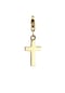 Nenalina Charm Kreuz Symbol Geo Anhänger 925 Silber Bild 1